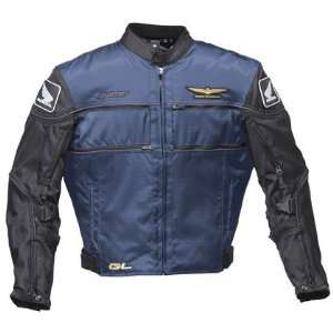  Joe Rocket Sm Dk.Blue/Black Super Tour Motorcycle Jacket 
