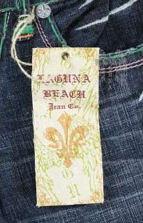 Laguna Beach Jeans Co. SALT CREEK green patch bootcut  