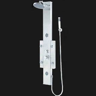 Bathroom Shower tower system stainless panel 6 jets column spa 