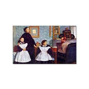   Portrait of the Bellelli Family By Edgar Degas Magnet