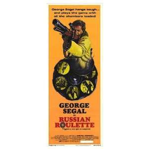  Russian Roulette Original Movie Poster, 14 x 36 (1975 
