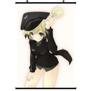  Strike Witches Anime Wall Scroll Poster Erica Hartmann(16 