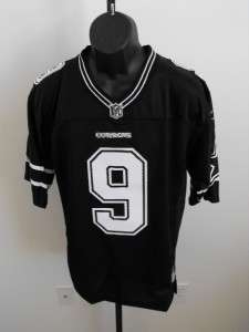 NEW Tony Romo #9 DALLAS COWBOYS 3XLARGE 3XL PREMIER BLACK SEWN Jersey 