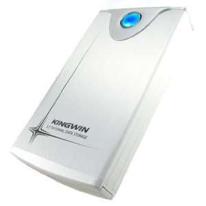 Kingwin (ATK 35U S) Silver 3.5 USB 2.0 Alum External Enclosure For 
