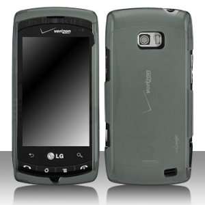 LG VS740 Ally Trans. Smoke Case Cover Protector with Pry 