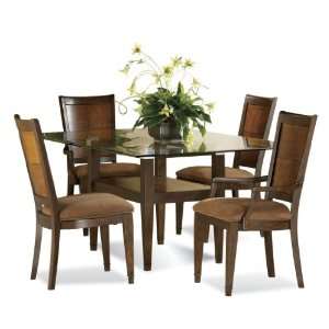  Dunhill Square Leg Dining Table by Bassett Mirror Company 