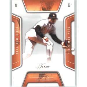  2003 Flair #13 Tony Batista   Baltimore Orioles (Baseball 