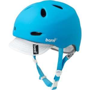 Bern Berkeley Helmet   Womens Matte Cyan Blue, S  Sports 