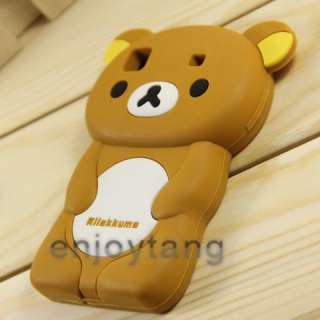 Rila Bear 3D TPU soft silicone case cover for SAMSUNG I9000 GALAXY S 