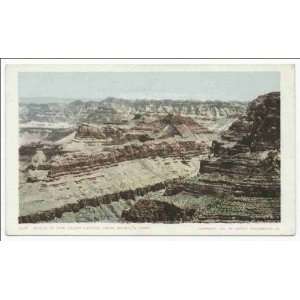  Reprint Walls from Bissells Point, Grand Canyon, Ariz 