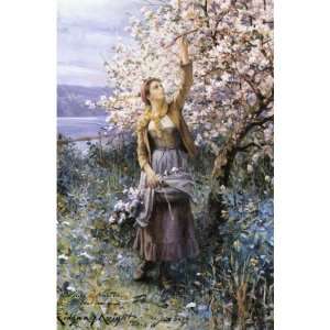  Hand Made Oil Reproduction   Daniel Ridgway Knight   32 x 