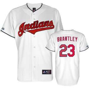  Michael Brantley Jersey Youth Majestic Home White Replica 
