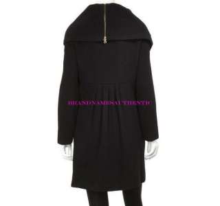 Diane von Furstenberg LOREN Wool Cashmere Coat Outerwear 10 M Medium 