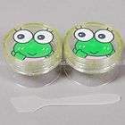 Keroppi Eye Face Hand Cream Bottle Case Spoon 2pcs 2OP7