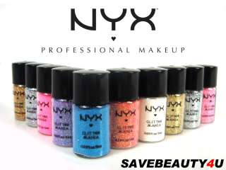 Pcs New NYX Make Up Glitter Powder Glitter Mania Pick Your 5 