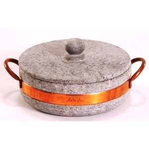 Naturestone Soapstone Saute Pan with Lid 