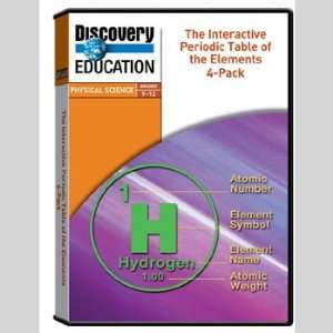 Discovery Education Interactive Periodic Table DVD Set