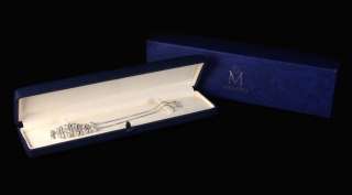 Mikimoto 18k White Gold Diamond Pearl Bracelet  