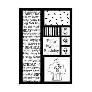  Stampers Anonymous Art Gone Wild Cling Rubber Stamps Happy 
