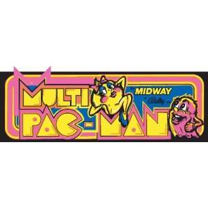  Ms. Pac man sticker vinyl decal 6 x 2 Everything Else