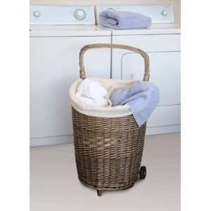  Helman WLC 910 Willow Divided Laundry Cart: Home & Kitchen
