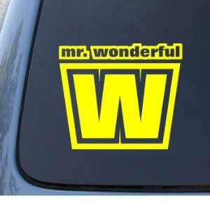 MR WONDERFUL   Car, Truck, Notebook, Vinyl Decal Sticker #1283  Vinyl 