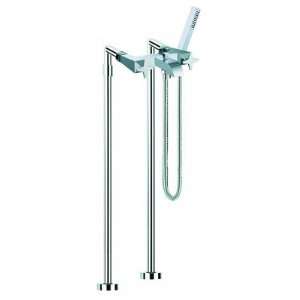  Mp1 Floor Mount Bath Tub Faucet with Hand Shower Finish 
