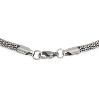 Trendy Men Stainless Steel 20 Box Chain or Mesh Chain Necklace  