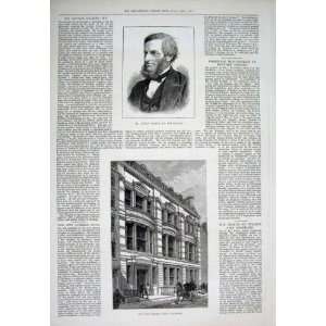   Mp Reading Portrait Walbrook Liberal London 1878