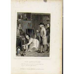   Waverly Novels By Walter Scott The Antiquary Old Print: Home & Kitchen