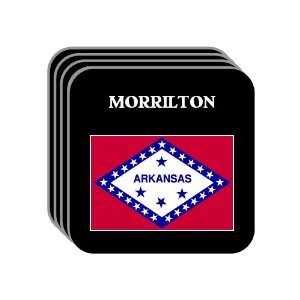  US State Flag   MORRILTON, Arkansas (AR) Set of 4 Mini 