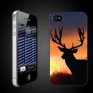  Hunting iPhone Design Big Buck Silouette   CLEAR iPhone 