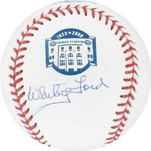 Whitey Ford Yankee Stadium Commemorative Baseball:  Sports 