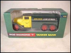 1930 Diamond T Tanker John Deere Ertl Diecast Bank #109  