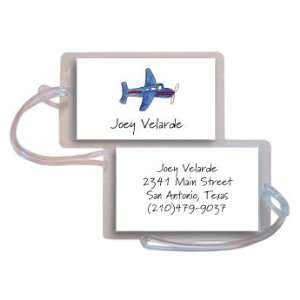  personalized luggage tags   airplane tag