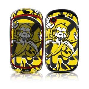 Monkey Banana Design Decorative Skin Cover Decal Sticker for Samsung 
