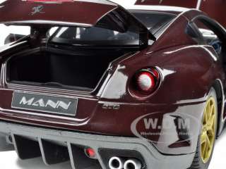 MICHAEL MANN FERRARI 599 GTO BURGUNDY 1/18 ELITE EDITION MODEL CAR BY 