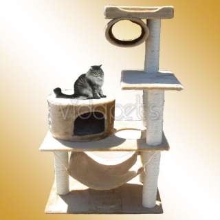 58 Cat Tree House Condo Scratcher Post Furniture C2  