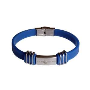  Yin Yang Mojo Performance Wristband Blue 