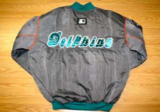 Vintage Miami Dolphins Starter Jacket NFL Marino NWT  
