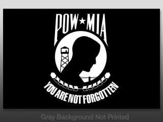 POW MIA Sticker  Pro Troops stickers us veteran soldier  