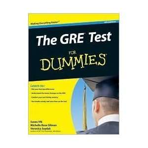  The GRE Test For Dummies 6th (sixth) edition Text Only  N 