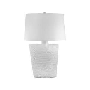  Lamp Works 294 Bisque One Light Ceramic Oval Table Lamp 