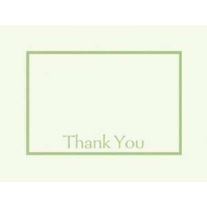  CR Gibson 15 Boxed Thank You Note Cards, Jade (COT 7139 