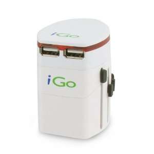 iGO AC05055 0001 Travel Adapter   Retail Packaging   White 