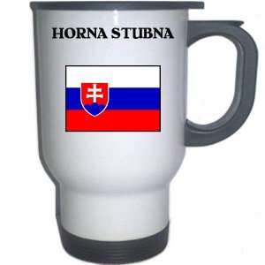  Slovakia   HORNA STUBNA White Stainless Steel Mug 