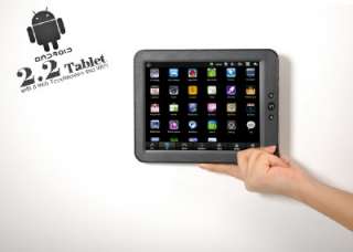 LeoTab   Android 2.2 Tablet with 8 Resistive Touchscreen   800 Mhz 
