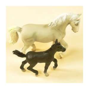  Lipizzaner Horse and Foal Figure Set Toys & Games