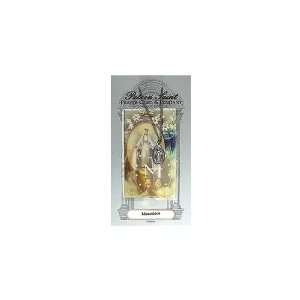  Miraculous Medal Prayer Card w/ Medal on 18 inch chain 