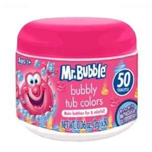  50 Count Bubbly Tub Colors Beauty